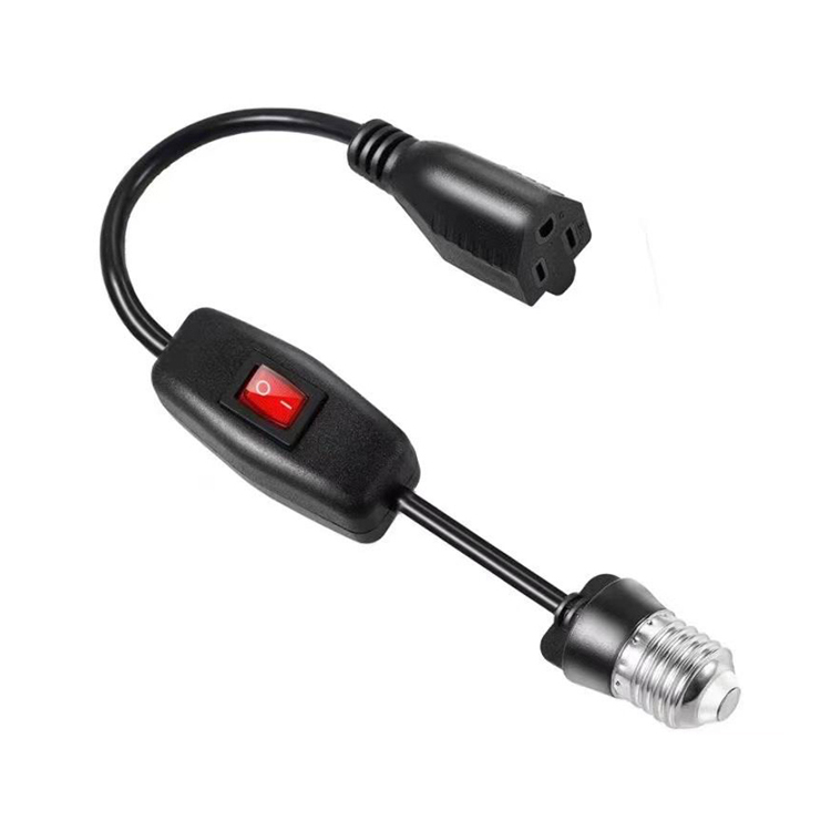 NEMA5-15R To Screw Connector with Switch
