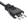 2 Poles 3Cores Italy Standard Power Cord