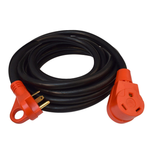 30A 3Wire RV Extension Cord with Finger Grip