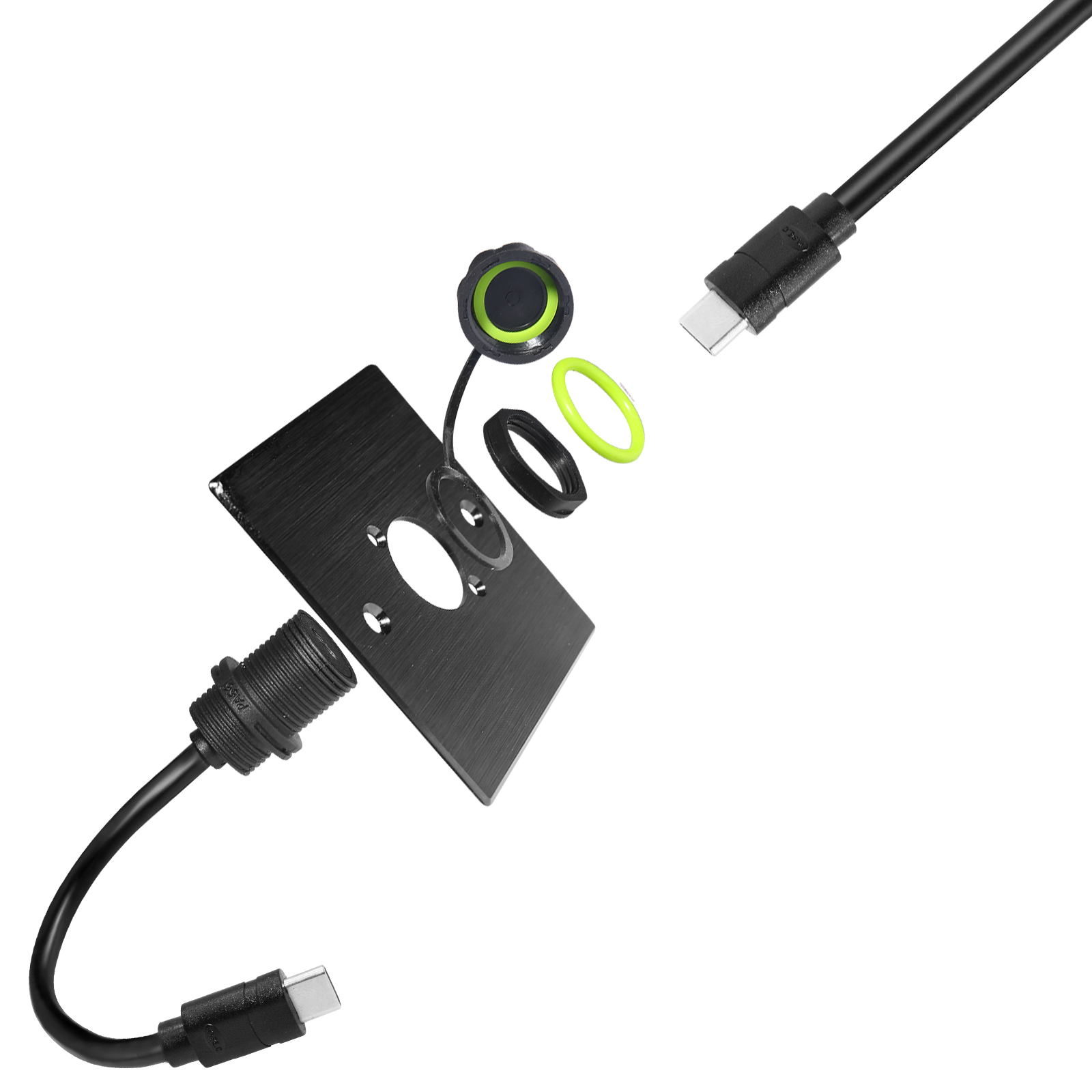 M20 Type C Waterproof Connector 