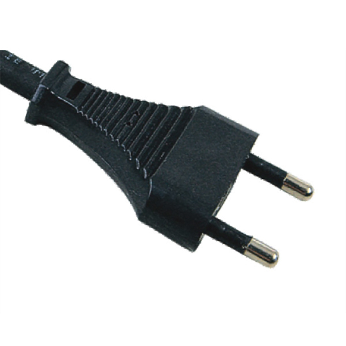 KC Korea 2Poles Power cord Connector 2.5A/250V