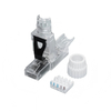 Tool Free CAT6A UTP 8P8C RJ45 Connector 
