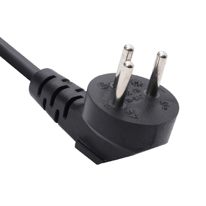 Israel 3poles Power Cord R/A 