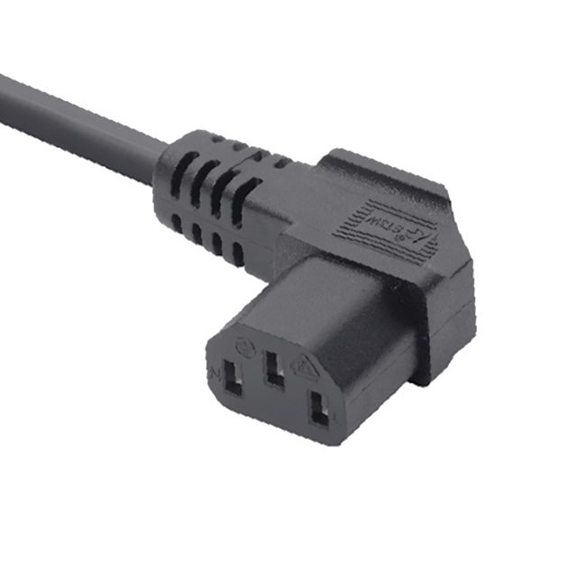 IEC C13 R/A Connector Cable