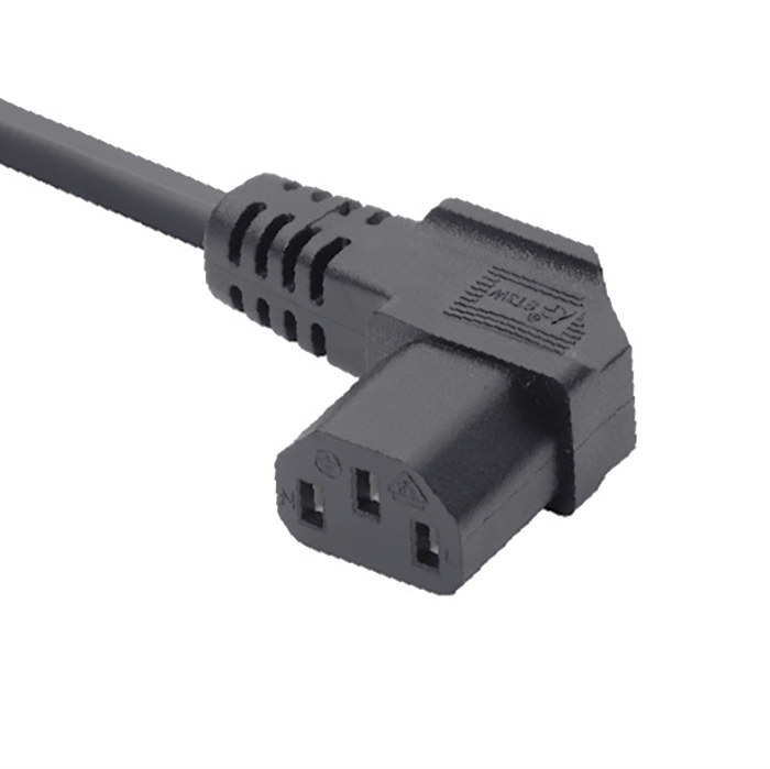 IEC C13 R/A Connector Cable