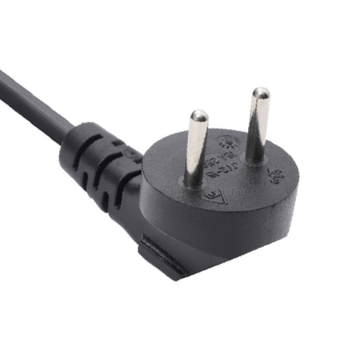 Israel 2poles Power Cord R/A 