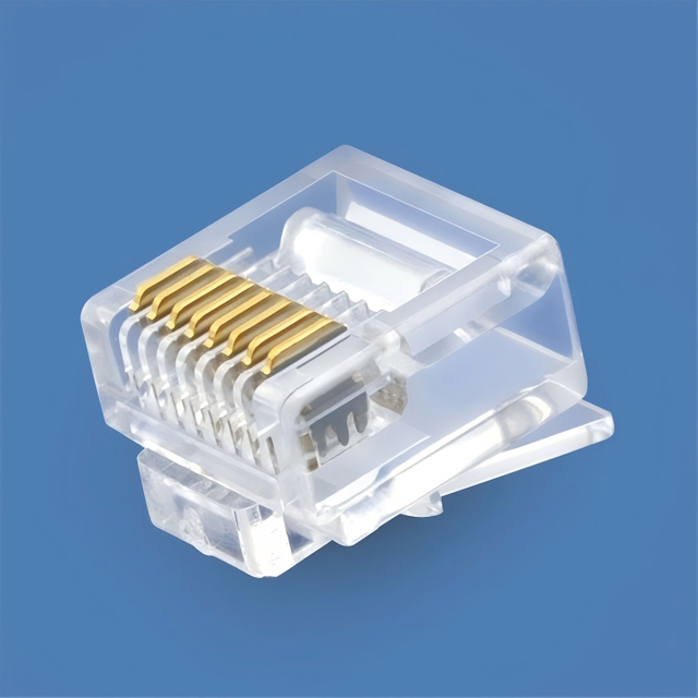 CAT5E UTP unshielded 8P8C RJ45 Connector --Short body