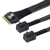 SFF8654 8i to SFF8643 4i SlimSAS Converter Cable 12Gbps