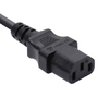 IEC C13 Straight Connector Power Cord