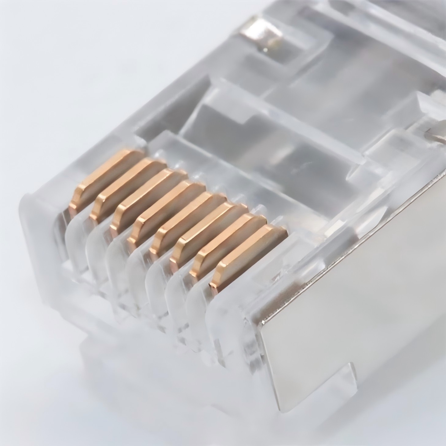 CAT6A FTP shielded 8P8C RJ45 Connector with Load bar
