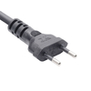 2 Poles Power Plugs To Brazil Standard 