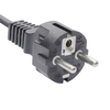 KC Korea 3PIN Power Cord Connector Straight 10A/250V