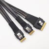 MINI SAS CABLE SFF8654 8i-2XMINI SAS SFF8654 4i 