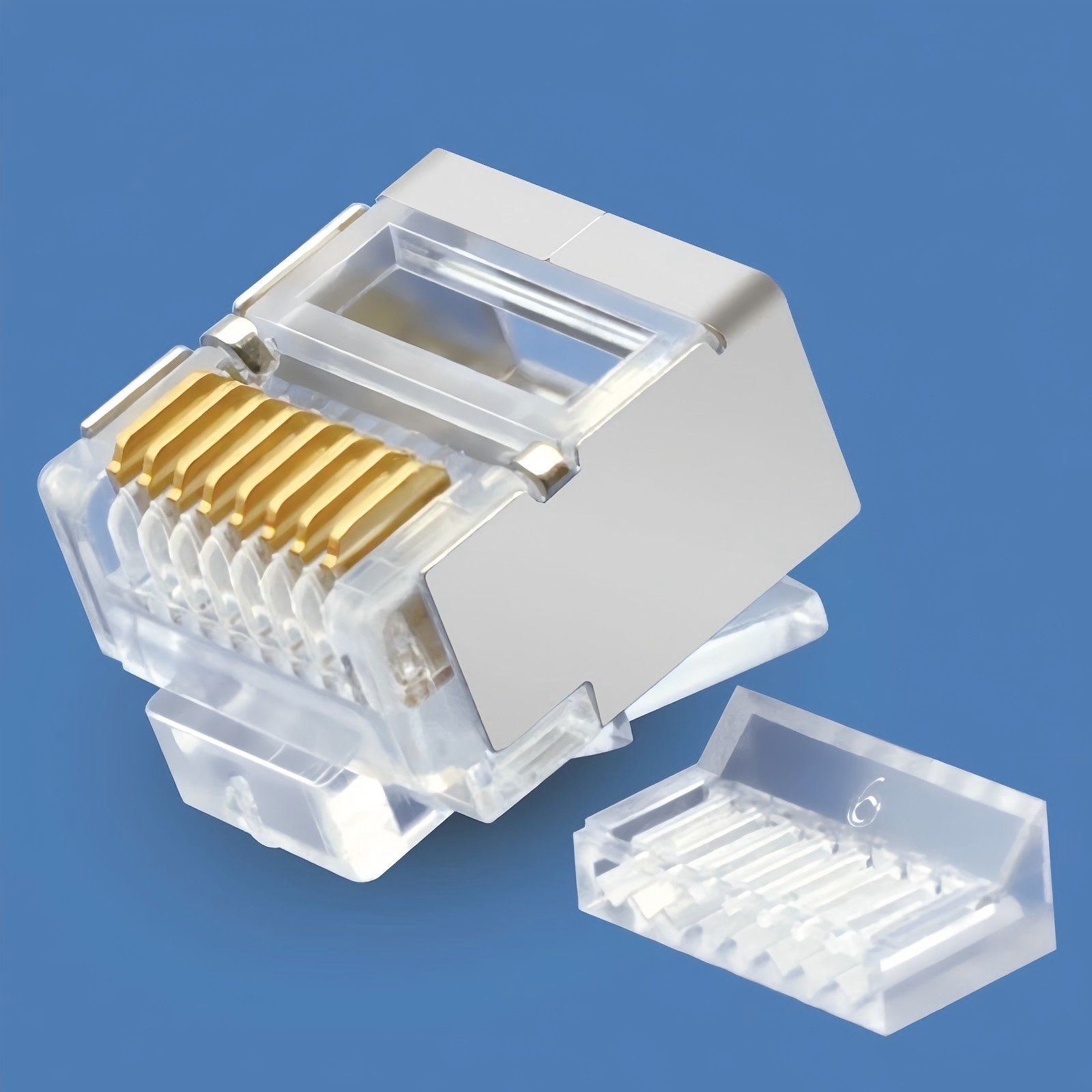 CAT6 FTP shielded 8P8C RJ45 Connector --Short body