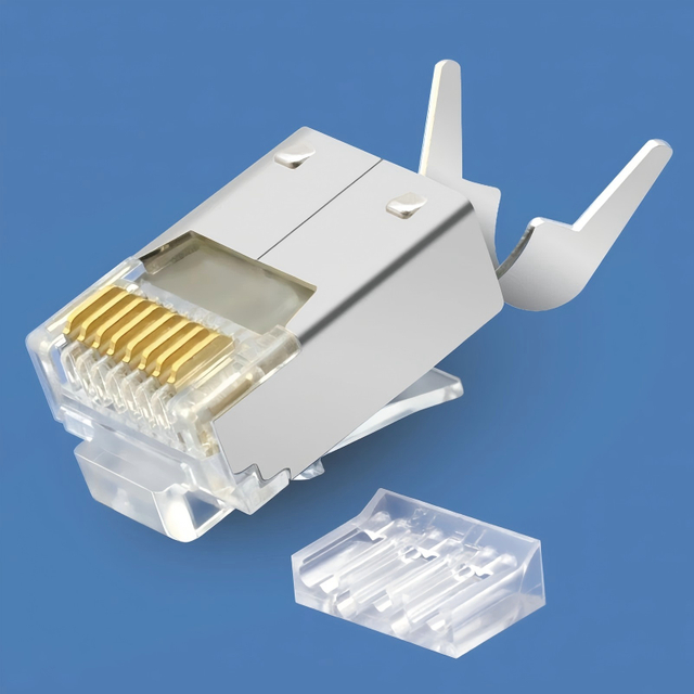 CAT6 FTP shielded 8P8C RJ45 Connector with clip Tail --Short body