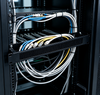 1U Rack Cable Brush Panel 19 Inch Server Cabinet Wire Management Brush Strip