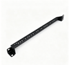 1U Horizontal Cable Organizer 19 Inch Server Rack Wire Management Bar