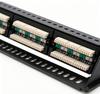 4 Port CAT6 Patch Panel 1U Rack Mount