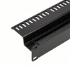 12 Port Empty Keystone Patch Panel 1U 19 Inch Rack Mount With Cable Management Bar