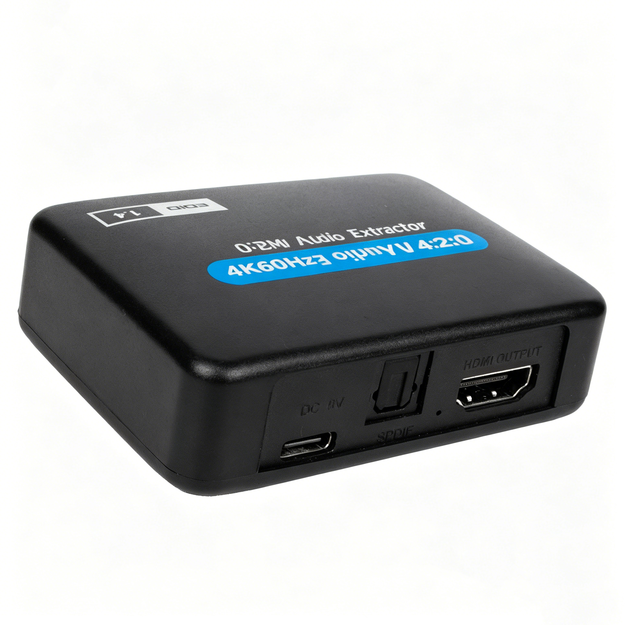 HDMI Audio Extractor 4K 30Hz, Optical SPDIF + 3.5mm Stereo Output