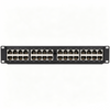 19 Inch 1U 24 Port Cat6A UTP Patch Panel PP6-07-C6A Rack Mount RJ45 Ethernet Patch Panel