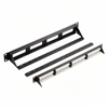 19 Inch 1U 24 Port Cat6A UTP Patch Panel PP6-07-C6A Rack Mount RJ45 Ethernet Patch Panel
