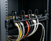 0U D Ring Cable Manager For 19 Inch Server Cabinet