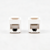 180 Degree Unshielded Keystone Jack, Cat6 RJ45 Ethernet Module