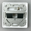80mm Type Single Port Blank Faceplate, European Style Faceplate / German Style Zinc Alloy Faceplate