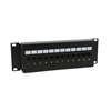 10/19 Inch Cat5e Cat6 UTP FTP Patch Panel 6 12 24 48 Port Wall Mount Rack Mount Network Patch Panel