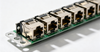 24 Port 1U Rack Mount BNC Patch Panel 75Ohm Coaxial BNC Distribution Panel for CCTV SDI Video