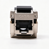 Shielded 90 Degree Keystone Jack, Cat6 RJ45 Ethernet Module