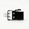 Cat6 Keystone Jack, 180 Degree Unshielded RJ45 Ethernet Module, IDC Punch Down Network Coupler