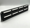 2U 48 Port Blank Modular Patch Panel 19 Inch Rack Mount Empty Network Patch Panel Frame