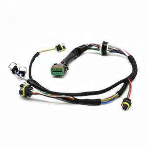 Fuel Injector Wiring Harness Compatible with E325D E329D Excavator – Replacement Injector Cable Loom for 222-5917