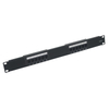 12 Port Cat6 RJ45 Patch Panel 1U 19 Inch Rack Mount Ethernet Patch Panel