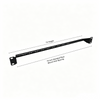 1U Horizontal Cable Organizer 19 Inch Server Rack Wire Management Bar