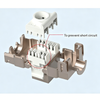 Cat6a Shielded Tool-Free Keystone Jack, Aluminum Alloy RJ45 Ethernet Module