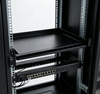1U Horizontal Cable Organizer 19 Inch Server Rack Wire Management Bar