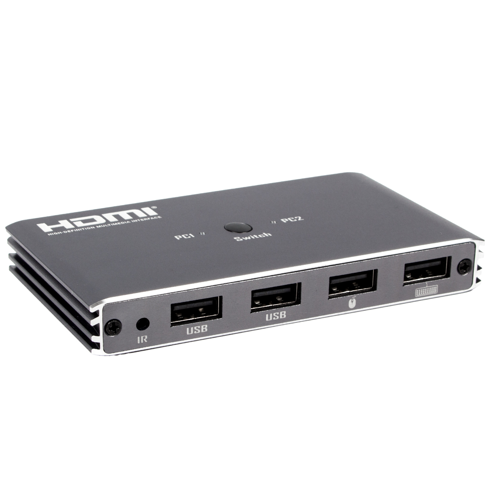 2 Port HDMI KVM Switch 4K60Hz USB 2.0