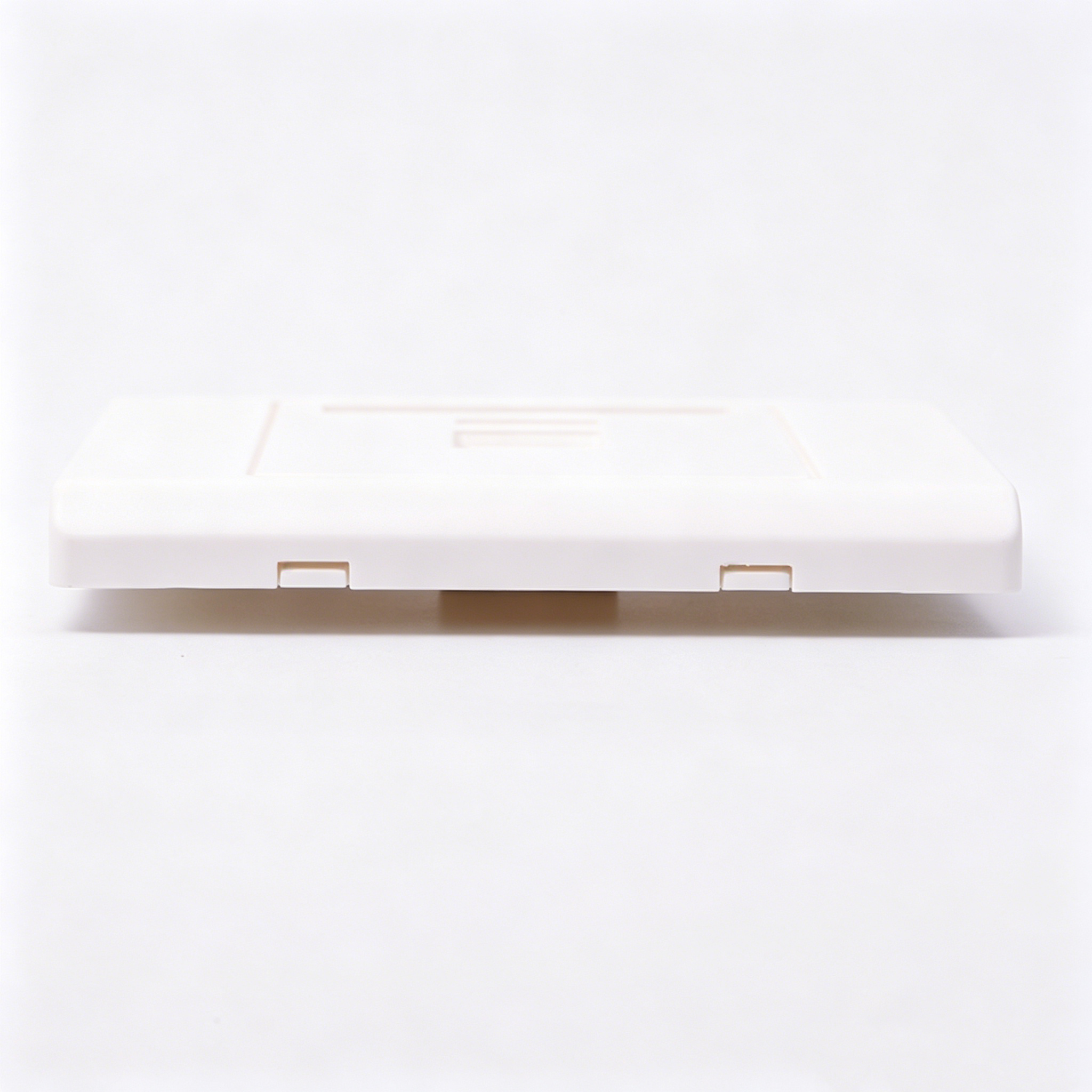 1 Port Keystone Wall Plate, 86 Type ABS Faceplate for RJ45 RJ11 Keystone Jack