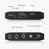 YPbPr To HDMI Converter Component To HDMI with R/L Audio And Reset Button