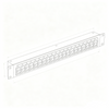 24 Port Pass Through Patch Panel 1U 19 Inch Rack Mount RJ45 Ethernet Patch Panel
