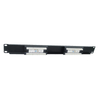 12 Port Cat6 RJ45 Patch Panel 1U 19 Inch Rack Mount Ethernet Patch Panel