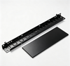 1U 19 Inch Metal Cable Management Panel With Cover Rack Cable Organizer
