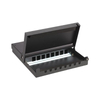 6 Port Flip Top Fiber Optic Terminal Box Desktop Wall Mount Optical Fiber Distribution Box