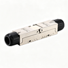 Cat6a Tool-Free Keystone Module, Field Assembly RJ45 Inline Coupler 