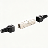 Cat6a Cat7 Shielded Keystone Coupler, Tool-Free RJ45 Keystone Module , 10G Ethernet Extension Adapter for Network Cable – Fully Shielded