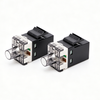 Cat6 Keystone Jack, 180 Degree Unshielded RJ45 Ethernet Module, IDC Punch Down Network Coupler