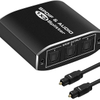 3x1 Optical Audio Switch SPDIF Toslink with Remote Control for Soundbar